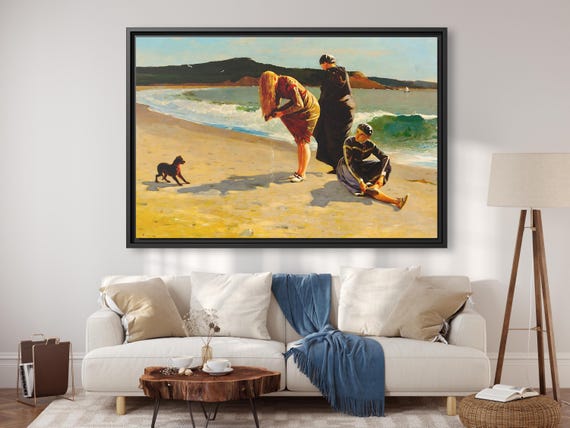 Homer Eagle Head Manchester Massachusetts Winslow Homer Artwork Sea Painting Ocean Wall Art Sea Winslow Homer Painting Sea Canvas Ocean