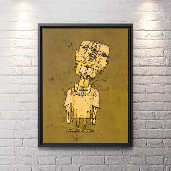 Paul Klee Ghost of a Genius Paul Klee Wall Art Famous Painting Paul Klee Print Abstract Art Work Klee Painting Famous Artwork Klee Painting