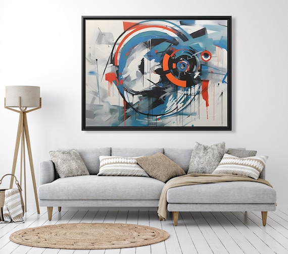 Wall Art Banksy Street Art Banksy Canvas Large Banksy Art Banksy Artwork Graffiti Canvas Art Pop Culture Wall Art New Homeowner Gift Artwork