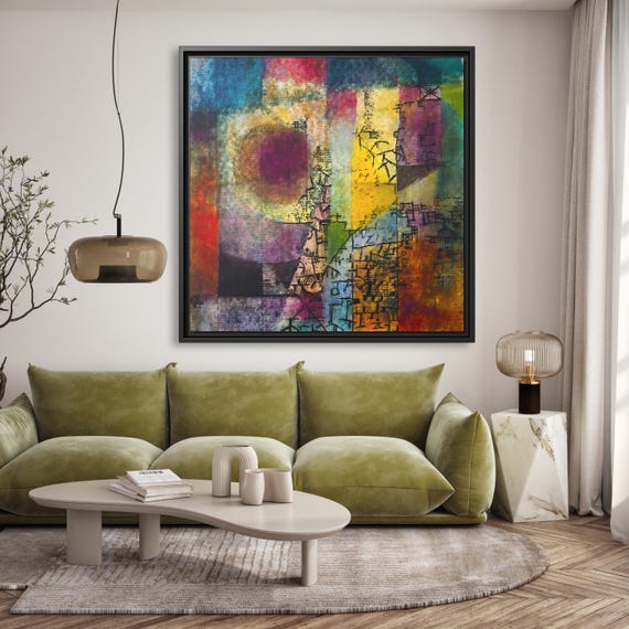 Untitled Paul Klee Wall Art Paul Klee Painting Famous Abstract Paul Klee Print Abstract Painting Paul Klee Artwork Paul Klee Abstract Art