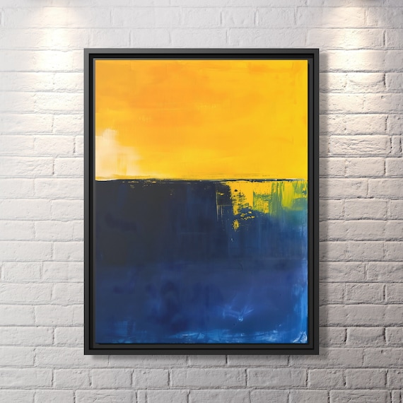 Mark Rothko Wall Art Minimalism Painting Rothko Print Work Mark Rothko Painting Famous Abstract Art Rothko Canvas Large Abstract Painting