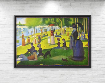 Georges Seurat Printable - A Sunday on La Grande Jatte