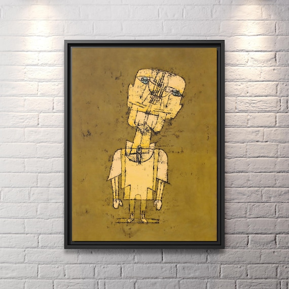 Paul Klee Ghost of a Genius Paul Klee Wall Art Famous Painting Paul Klee Print Abstract Art Work Klee Painting Famous Artwork Klee Painting