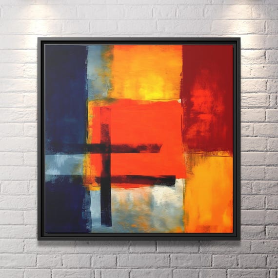 Mark Rothko Painting Abstract Art Rothko Minimalism Painting Rothko Canvas Large Art Work Mark Rothko Inspired Painting Rothko Wall Art