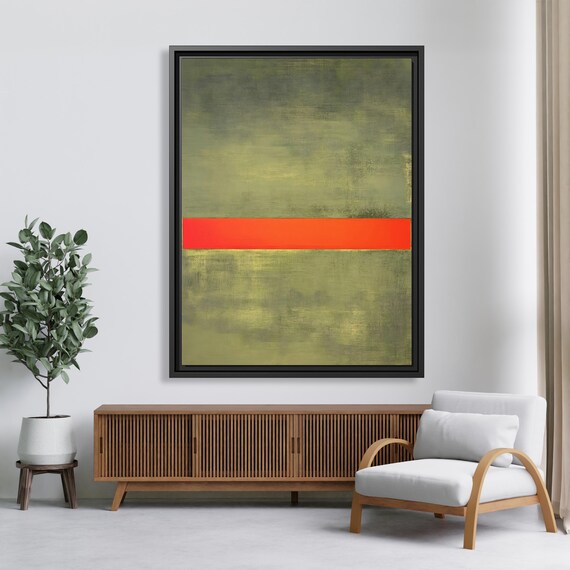 Mark Rothko Painting Gallery Wall Frames Mark Rothko Wall Art Minimalism Painting Abstract Art Work Mark Rothko Poster Huge Wall Art Rothko