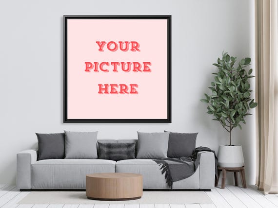 Personalized Canvas Picture Personalized Photo Wedding Canvas Print Christmas Gift for Her Engagement Anniversary Gift Custom Wedding Photo