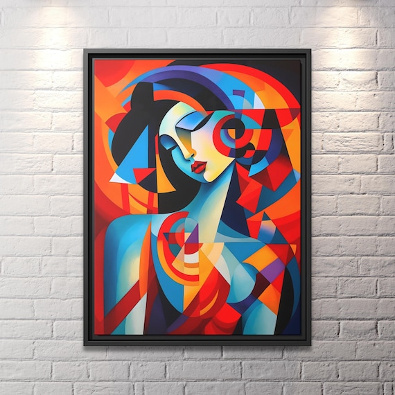 Pablo Picasso Modern Cubism Picasso Print Wall Art Picasso Painting Cubist Artwork Picasso Wall Art Cute Apartment Decor Picasso Poster Art