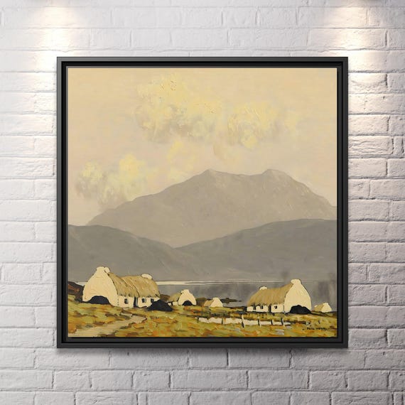 Paul Henry Print Connemara Paul Henri Wall Art Connemara Henry Paul Irish Landscape Connemara Wall Art Irish Painting Ireland Countryside
