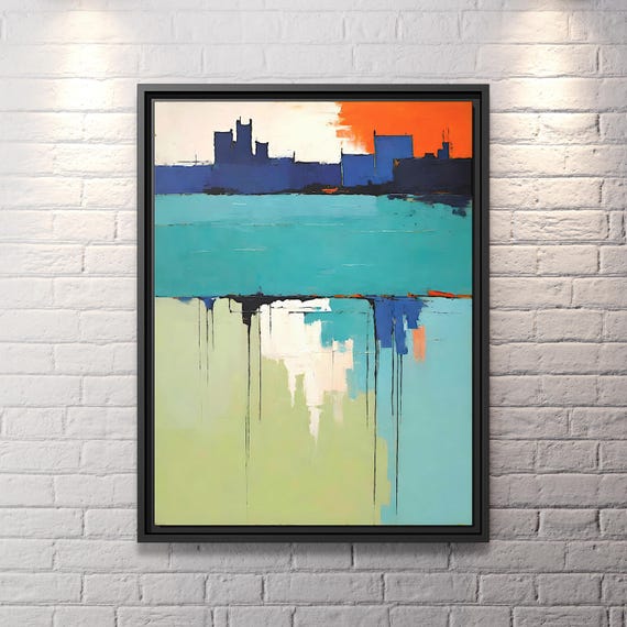 Abstract Art Work Large Abstract Painting Huge Wall Art Cute Apartment Art Minimalism Painting Gallery Wall Frames New Apartment Gift Idea