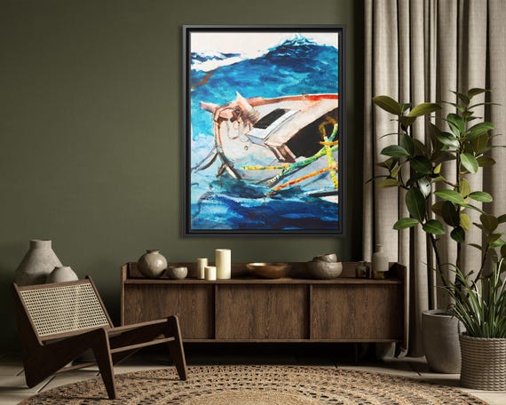 Winslow Homer The Gulf Stream Winslow Homer Wall Art Homer Painting Winslow Homer Print Beach Wall Art Boat Sea Painting Watercolor Sea