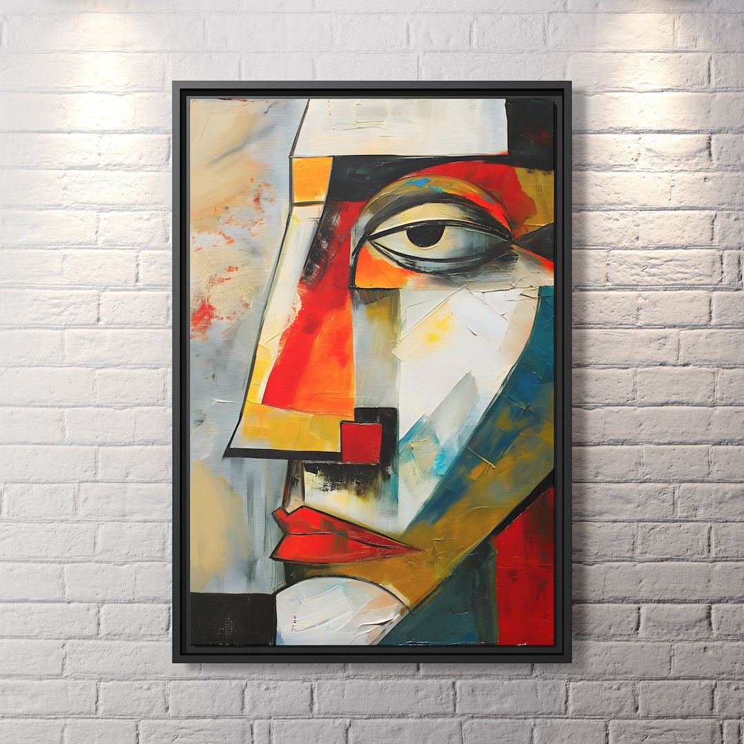 Canvas Print Picasso Cubism Wall Art Home Art Decor Extra Large Canvas