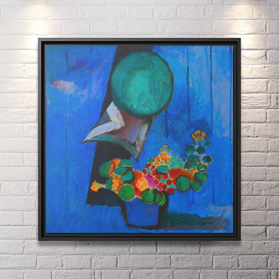 Henri Matisse Flowers and China Henri Matisse The Capuchin Cress Henri Matisse Canvas Print Matisse Art Matisse Flower Henri Matisse Print