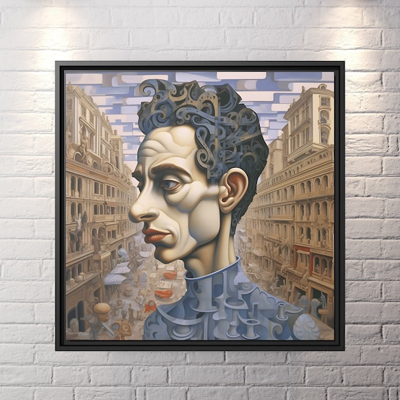 Salvador Dali Print Surreal Artwork Salvador Dali Canvas Surrealism Art Print Salvador Dali Poster Surrealism Print Dali Wall Art Surrealism