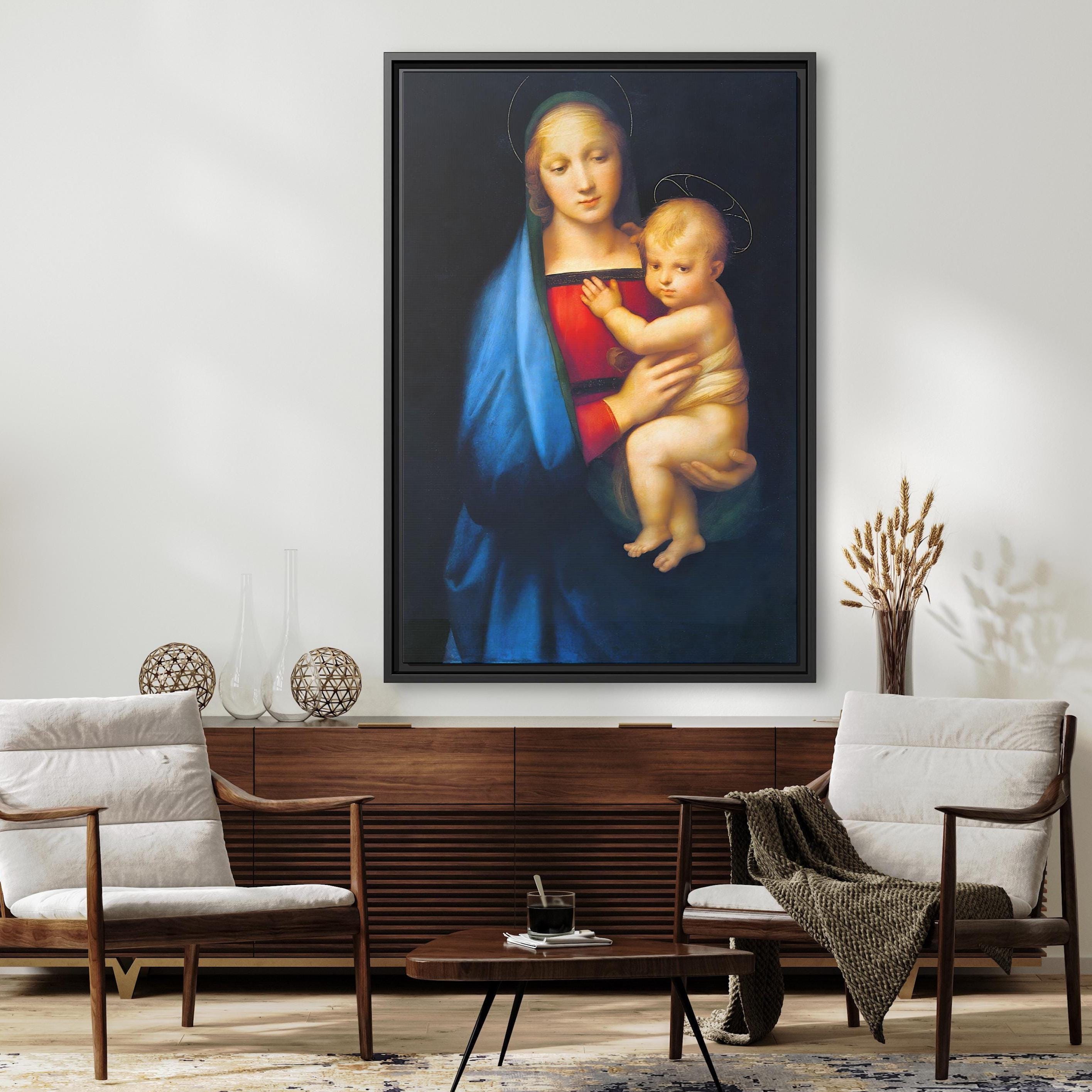 Raphael Madonna Del Granduca Painting Religious Catholic Painting ...