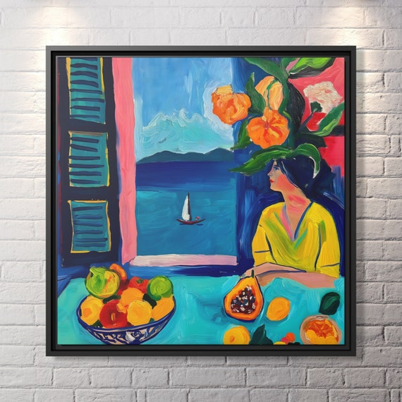 Henri Matisse Canvas Henri Matisse Print Henri Matisse Art Matisse Canvas Print Henri Matisse Poster Matisse Gallery Wall Matisse Painting