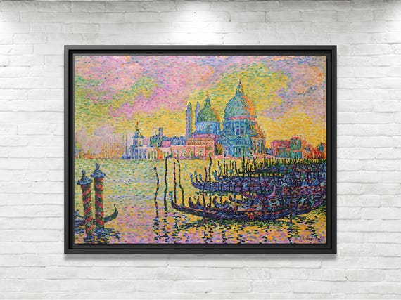 Paul Signac Grand Canal Venice Paul Signac Grand Canal Paul Signac Venice Painting Venice Paul Signac Painting Signac Artwork Famous Art