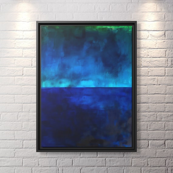 Mark Rothko Wall Art Minimalism Painting Rothko Print Work Mark Rothko Painting Famous Abstract Art Rothko Canvas Large Abstract Painting