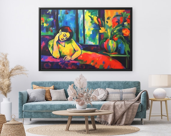 Henri Matisse Canvas Henri Matisse Print Henri Matisse Art Matisse Canvas Print Henri Matisse Poster Matisse Gallery Wall Matisse Painting