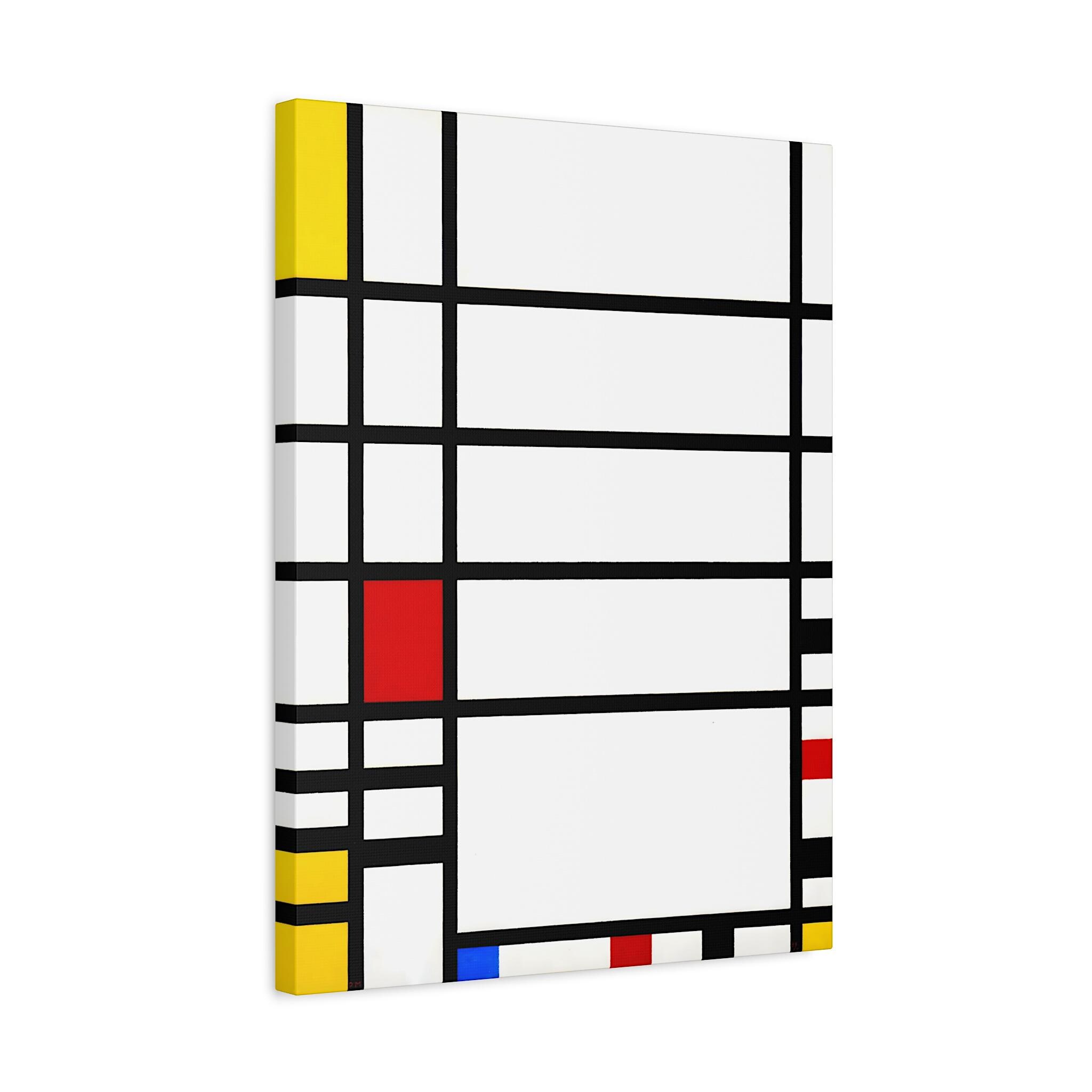 Piet Mondrian Trafalgar Square Mondrian Wall Art Abstract Painting