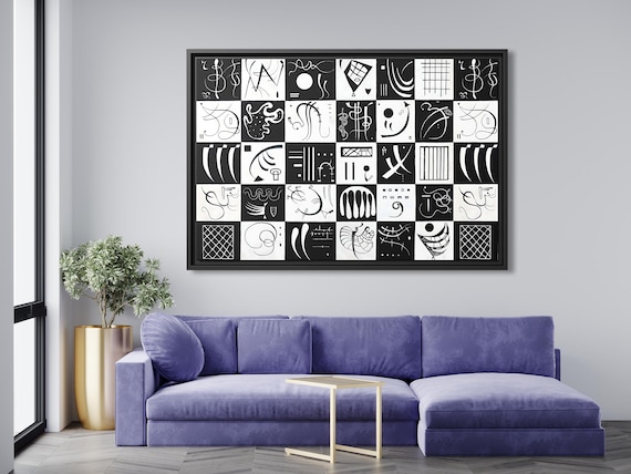 Wassily Kandinsky Thirty Kandinsky Wall Art Kandinsky Painting Famous Abstract Art Kandinsky Print Abstract Art Painting Kandinsky Artwork