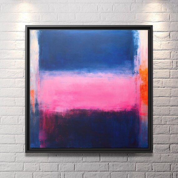 Mark Rothko Painting Gallery Wall Frames Mark Rothko Wall Art Minimalism Painting Abstract Art Work Mark Rothko Poster Huge Wall Art Rothko