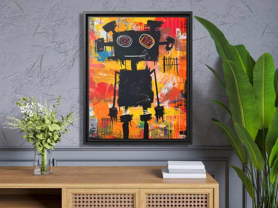 Modern Art Canvas Street Art Print Abstract Wall Art Graffiti Art Print Large Canvas Art Trendy Wall decor Urban Art Canvas Abstract Print