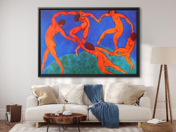 Henri Matisse Dance Matisse Canvas Print Henri Matisse Art Matisse Landscape Henri Matisse Poster Matisse Abstract Henri Matisse Print