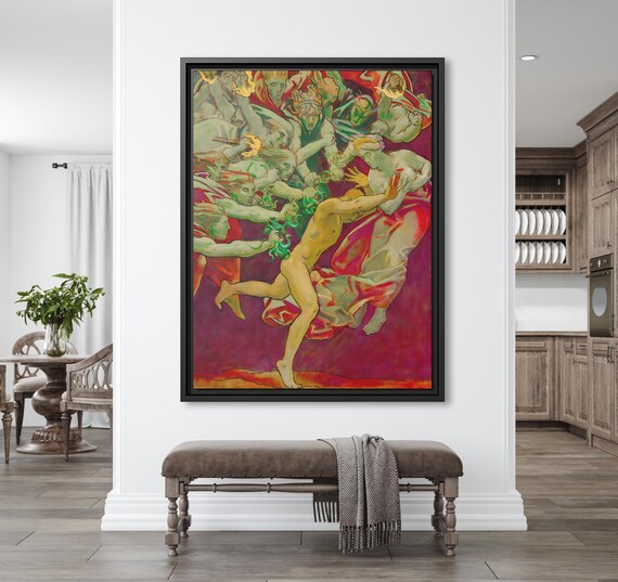 John Singer Sargent Orestes and the Furies John Singer Sargent Study Museum John Singer Sargent Wall Art Famous Painting Print Sargent Art