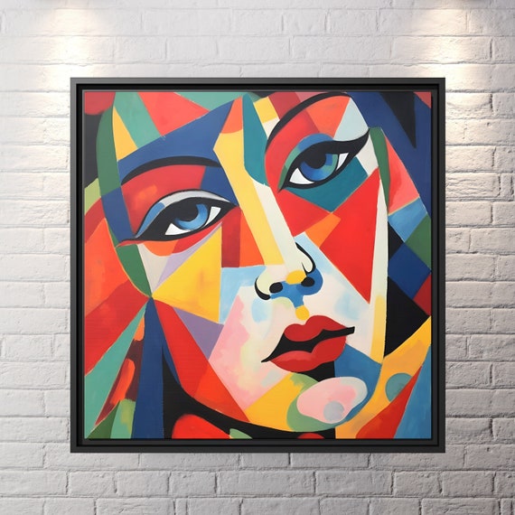 Wall Art Picasso Pint Modern Cubism Painting Picasso Canvas Abstract Woman Face Wall Art Picasso Cubist Wall Art Henri Matisse Canvas Print