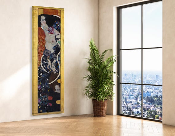 Gustav Klimt Judith II Gustav Klimt Famous Painting Klimt Wall Art Gustav Klimt Print Klimt Judith Painting Art Nouveau Gustav Klimt Judith