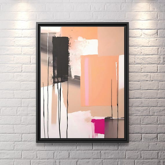 Abstract Art Work Large Abstract Painting Huge Wall Art Cute Apartment Art Minimalism Painting Gallery Wall Frames New Apartment Gift Idea