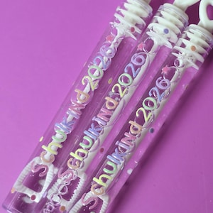 Soap Bubbles Schoolchild 2026 · 3 Colors · Lucky Charm · First Day of School · School Cone · Birthday · Small Gift · Party Favor · Present image 6