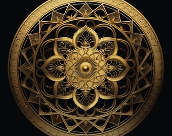 Mandala géométrique