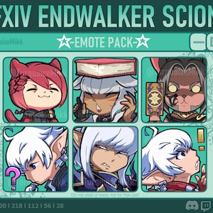 FFXIV Endwalker Scions Emote Set!