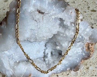 9ct Gold Figaro Chain Necklace