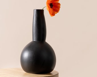 Stoneware bottle / vase