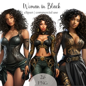 Mujer Negra Clipart Mujer Negra png Guerrero Chica Negra Pegatinas Medusa Cabello Clipart Paquete Cabello Rizado Mujer Png Uso comercial