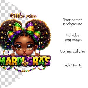 Kids Mardi Gras shirt design PNG with purple green gold colors