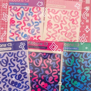 Stickervel confetti met kleurverloop | Helder glanzend laminaat | Toploader, Polcos, Kpop | Zelfgemaakt