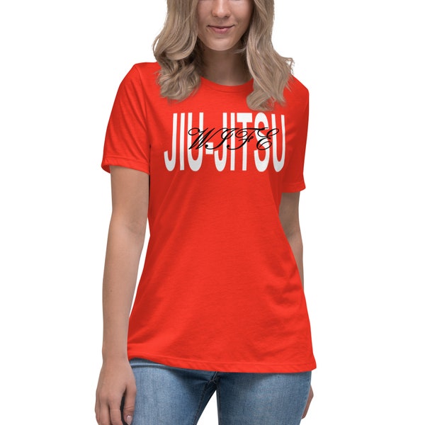 BJJ Wife T-Shirt Jiu Jitsu Support Your Partner BJJ LifeStyle Love to Train for Life