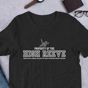 Dramione Manacled Unisex T-Shirt, Property of the High Reeve Tee, Paper Crane, Bookish Gifts for Fanfiction Readers, Bookworms