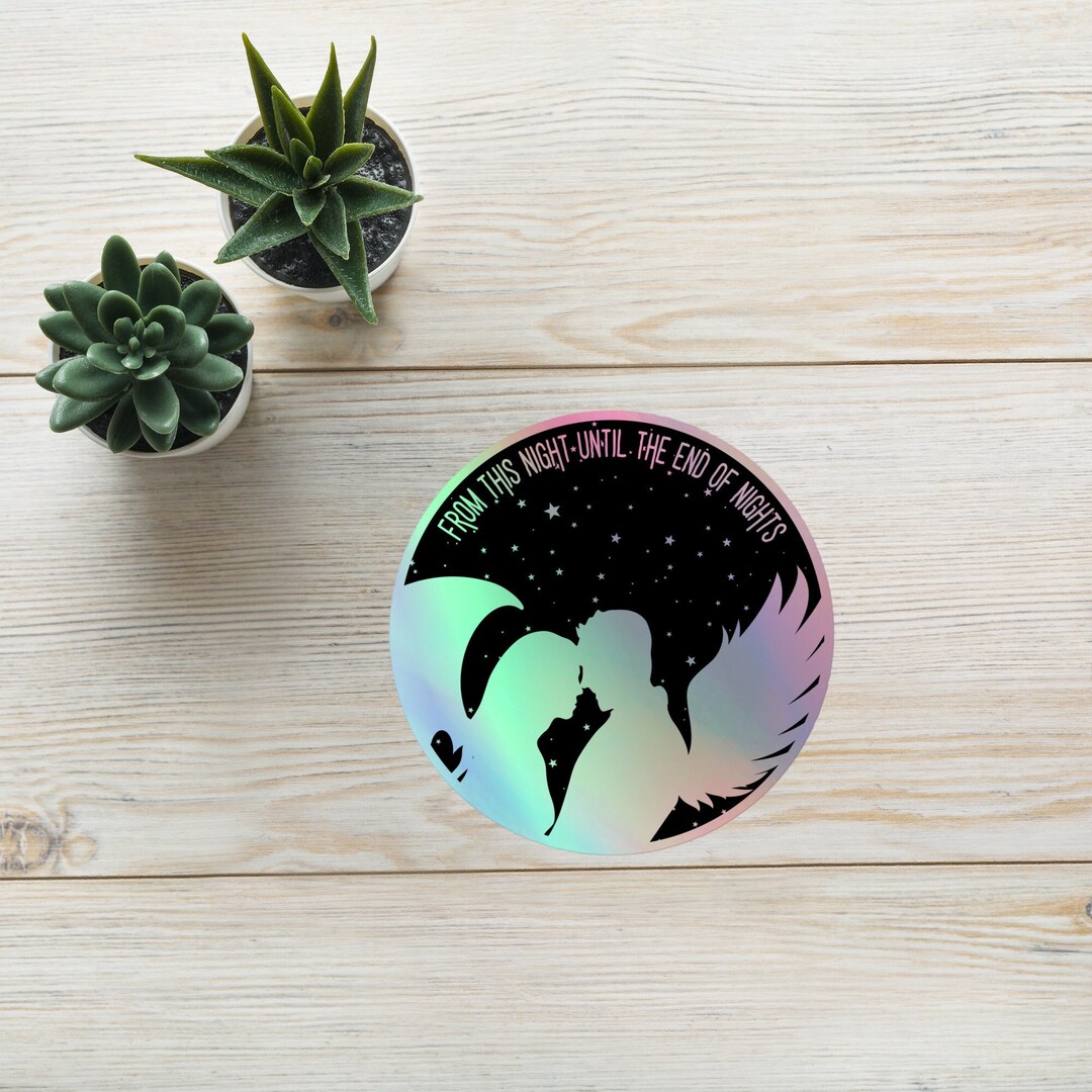 The Serpent and the Wings of Night Sticker, Holographic, Officially Licensed Crowns of Nyaxia
