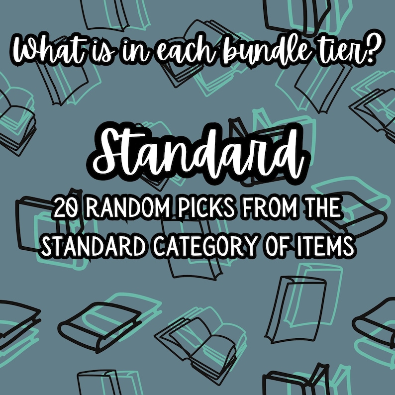 Random Books Box Bookish Mystery Bundle Book Box, Random Pick Capsule Scoop Gift Set ...