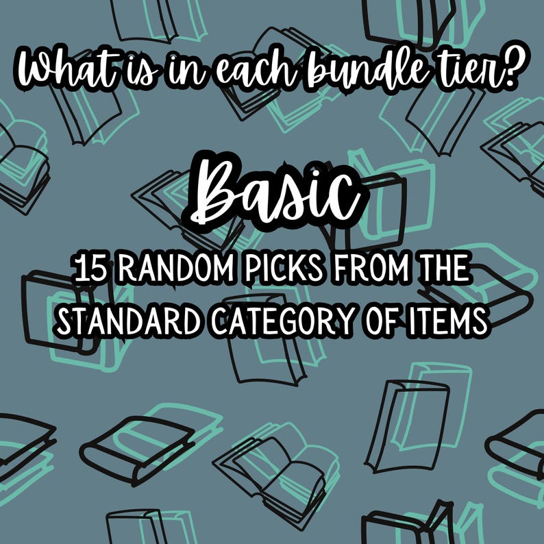 Bookish Mystery Bundle Book Box, Random Pick Capsule Scoop Gift Set ...