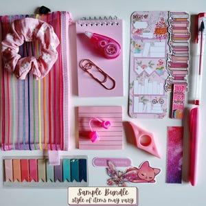 Bookish Bundle, Everything But the Book Kit, Book Box, Reading Accessories for Bookworms, Reader Author Gift