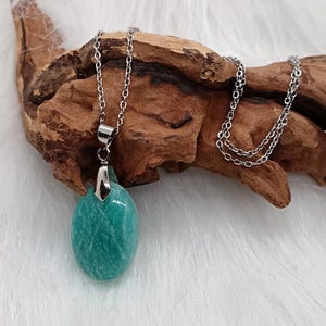 "Anti-stress" necklace in amazonite