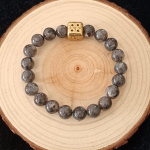 Pulseira “anti-stress” Larvikite