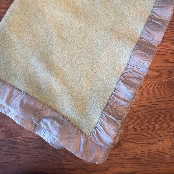 1940s Baron Woolen Mills Blanket, Vinatge Blanket, Vintage Baron Woolen Mills, Baby Blanket, Vintage Home