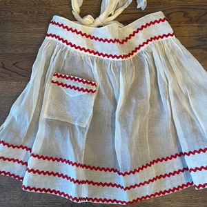 1960s Half Apron