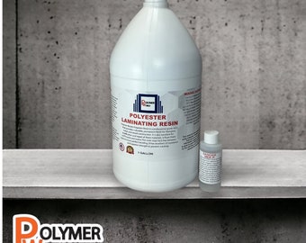 FIBERLAM PLUS 3 Gallon Fiberglass Resin + MEKP – Made In USA, Laminating Kit